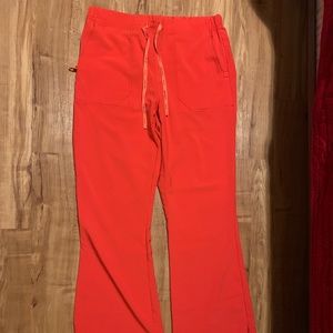 Bright Orange Carhartt Scrub Pants